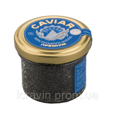 Чорна ікра осетра 100 грам