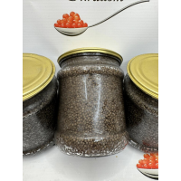 Чорна ікра осетра 500 грам